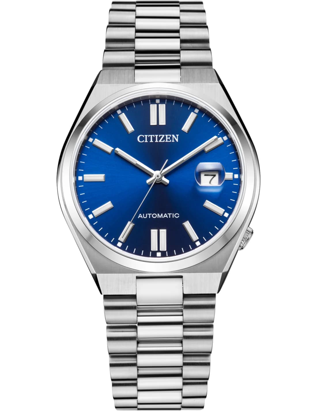 Montre Citizen NJ0150-81L Automatique Cadran Bleu et Bracelet Acier