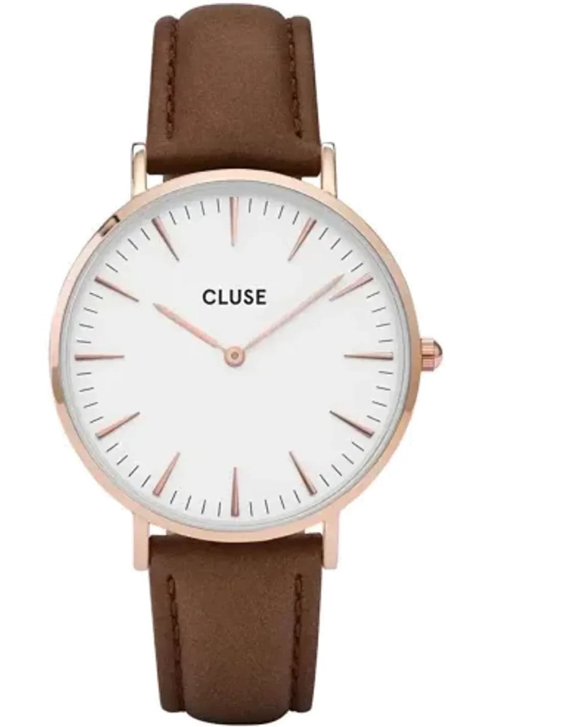 Montre Cluse La Bohème CL18010 Bracelet en cuir marron