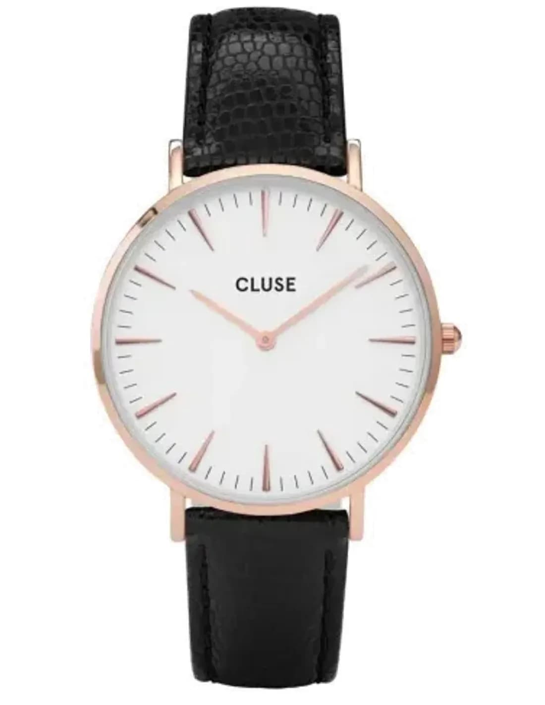 Montre Cluse La Bohème CL18037 Bracelet cuir noir