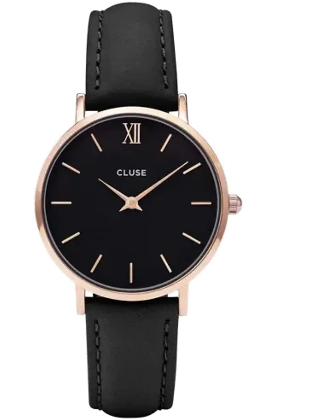 Montre Cluse Minuit CL30022 Rose Gold Black/Black