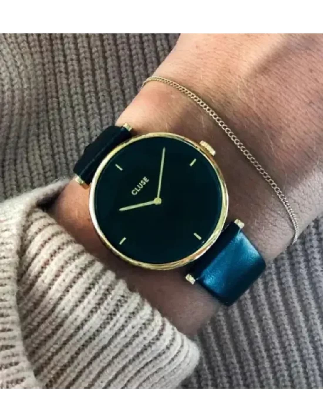 Montre Femme Cluse Triomphe Gold Black/Black CL61006