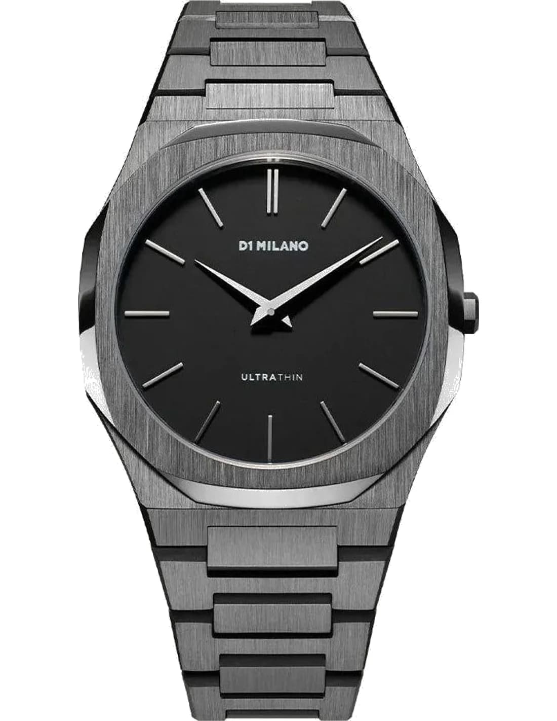 Montre D1 Milano UTBJ41 homme cadran noir bracelet acier