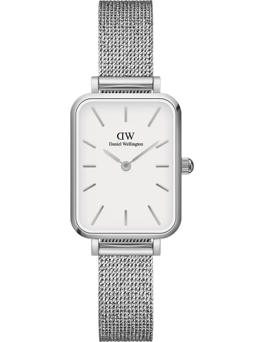 Montre Daniel Wellington DW00100438 femme cadran blanc bracelet acier