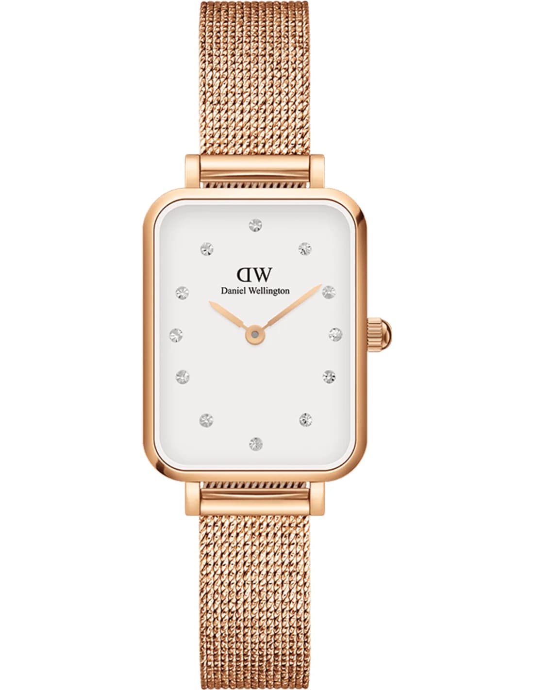 Montre Daniel Wellington DW00100527 femme cadran blanc bracelet acier inoxydable