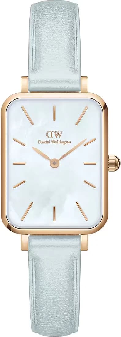 Montre Femme Daniel Wellington Quadro Bluebell DW00100638 cadran bleu nacre