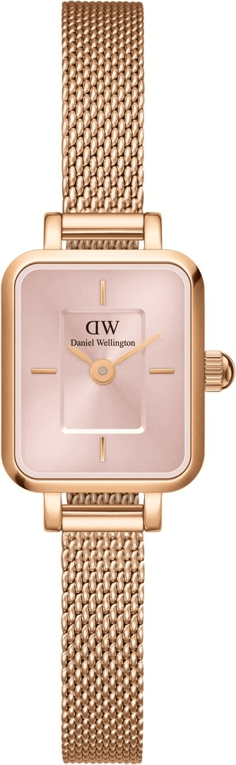 Montre Daniel Wellington DW00100650 Quadro Mini Melrose Blush Cadran Rose Nacré