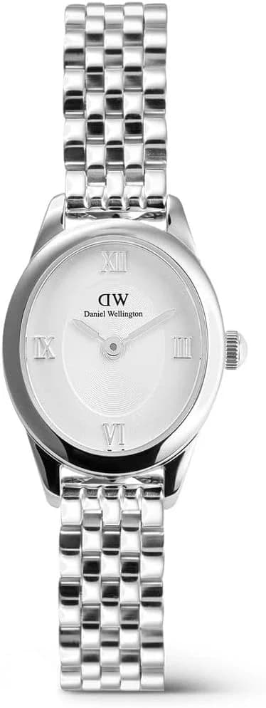 Montre Femme Daniel Wellington Ophelia Mini DW00100808 argentée bracelet maillons acier
