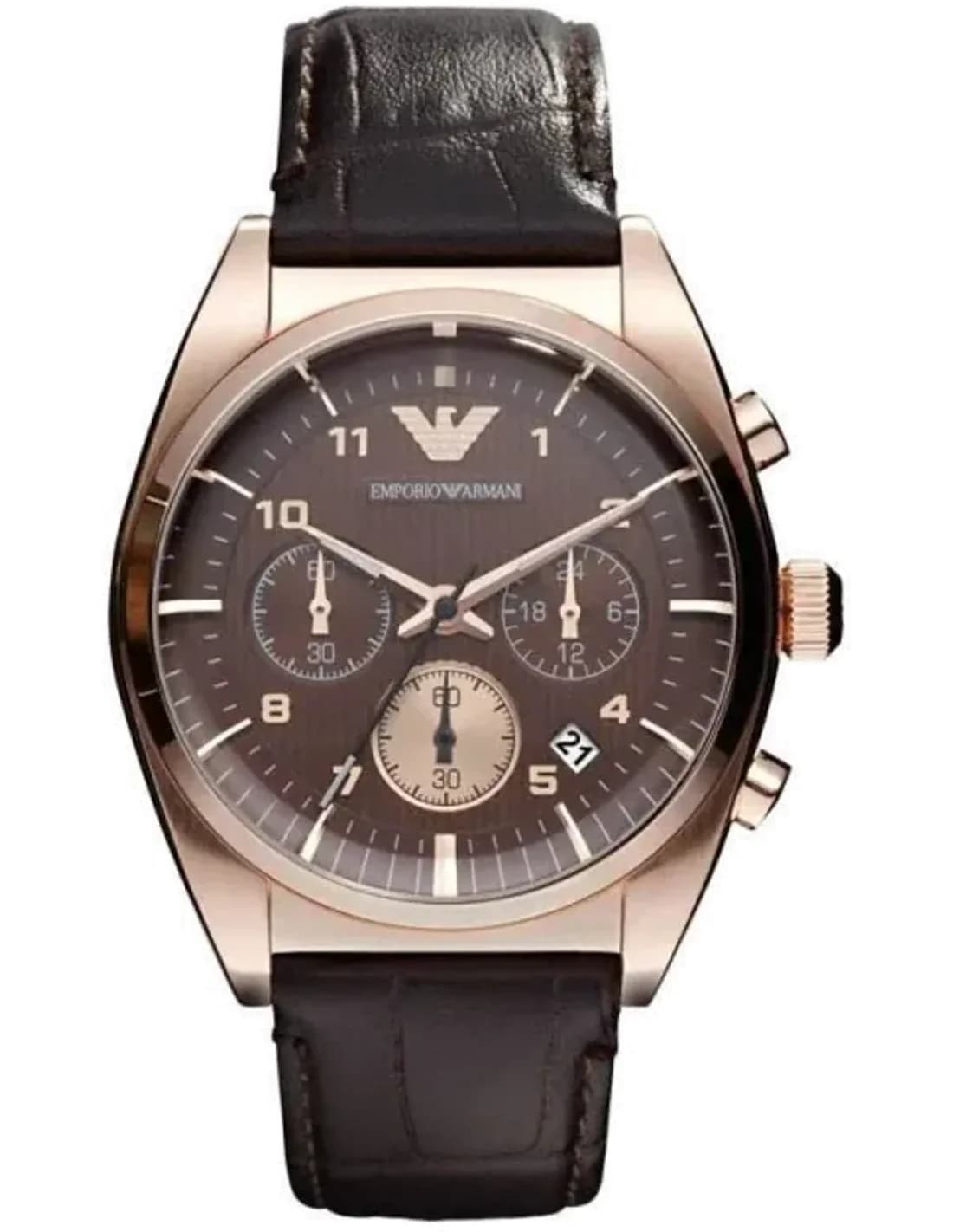 Montre Homme Emporio Armani Sportivo AR0371 Bracelet cuir