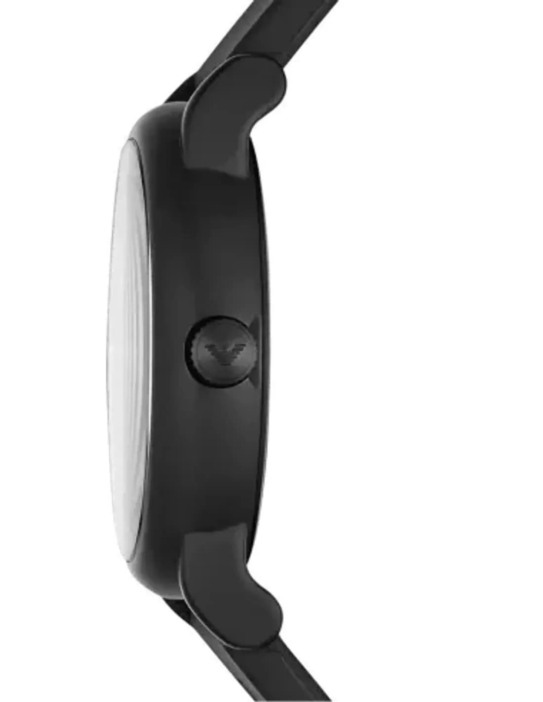 Montre Homme Emporio Armani Luigi AR11176 noir bracelet caoutchouc