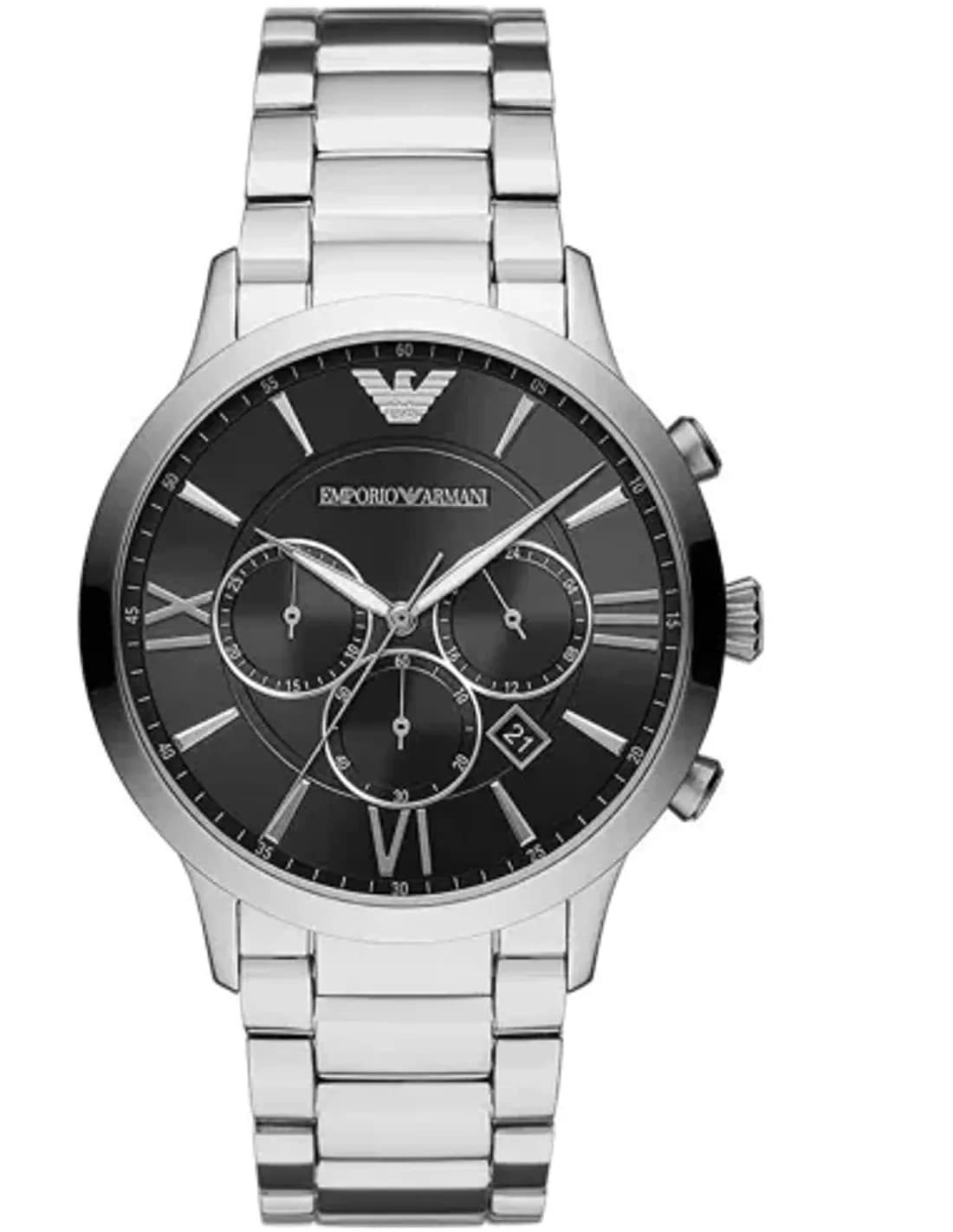 Montre Emporio Armani Giovanni AR11208 Chronographe 3 sous cadrans