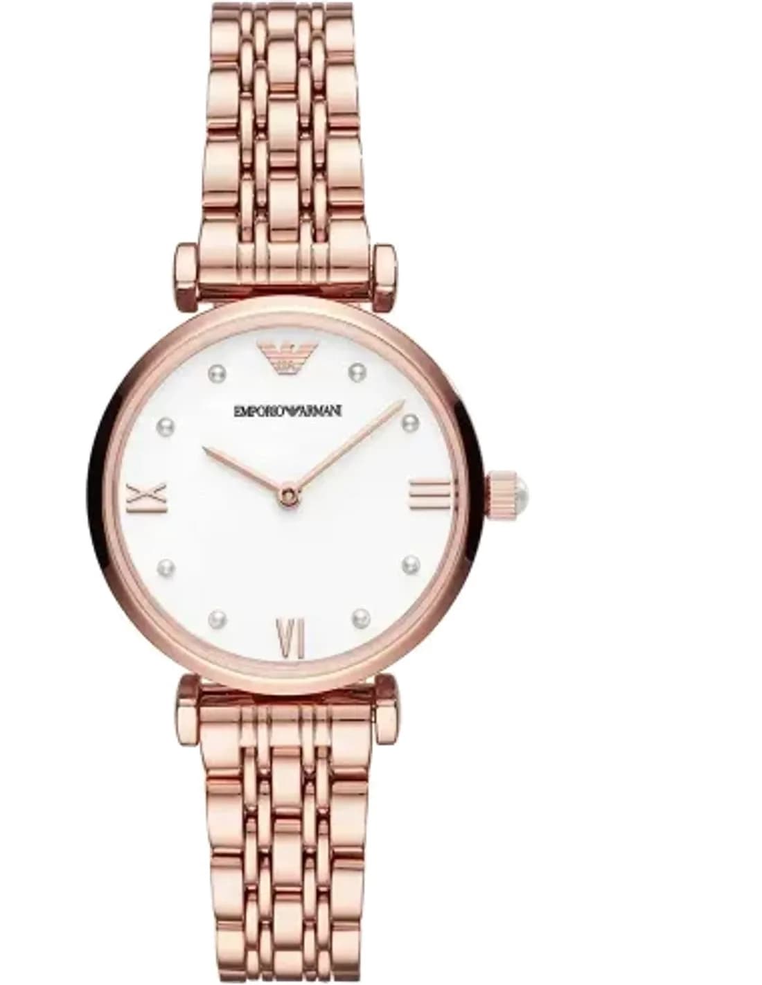 Montre Emporio Armani AR11267 en acier or rose