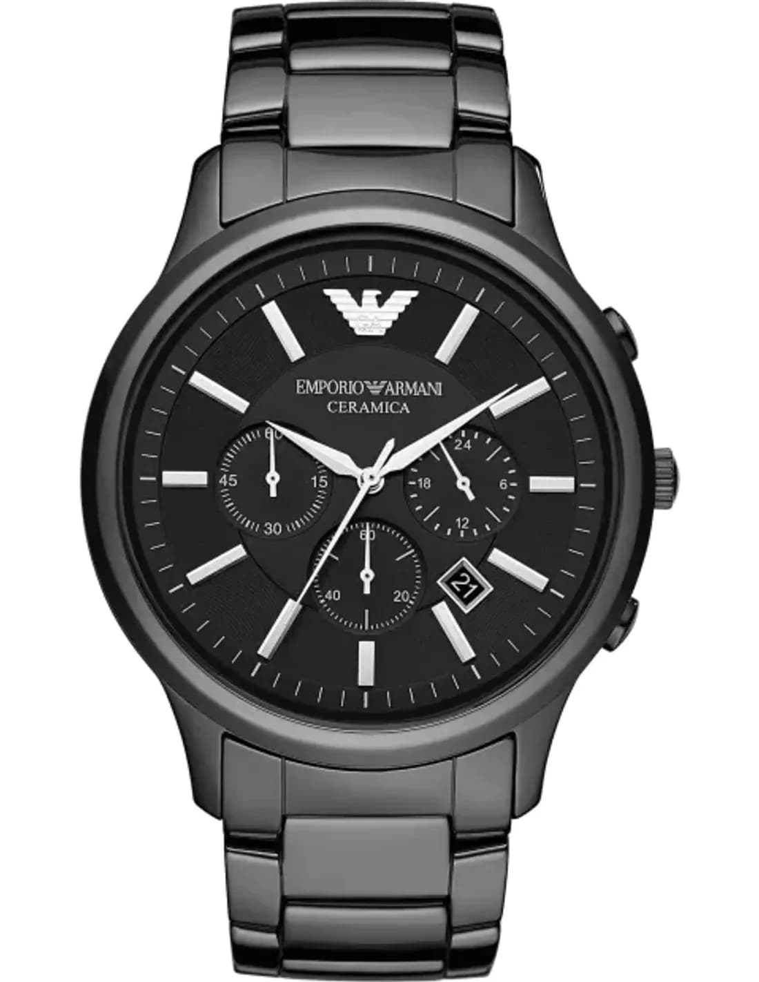 Montre Homme Armani Ceramica AR1474 Noir