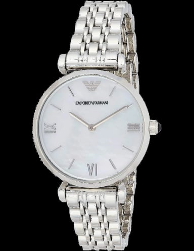 Emporio Armani women's watches Gianni T-Bar nacre AR1682
