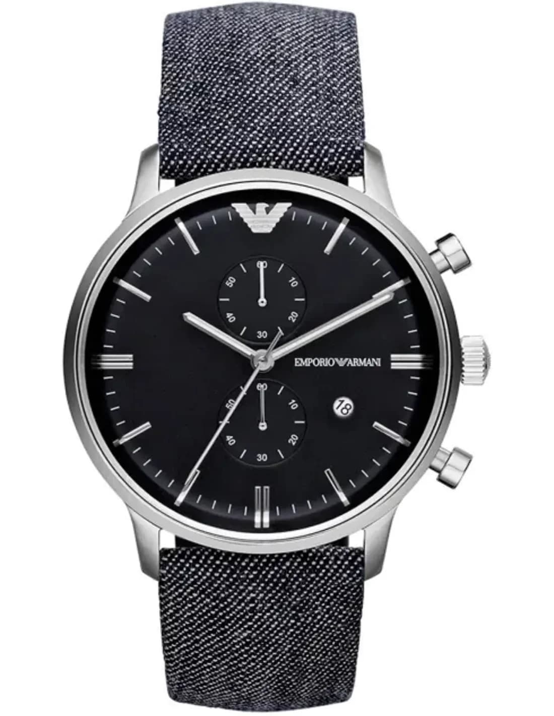 Montre Homme Emporio Armani Classic Retro AR1690 Bracelet Jeans