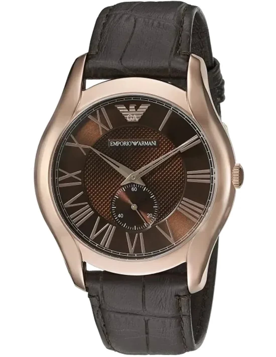 Montre Homme Emporio Armani Classic AR1705 Bracelet et cadran marrons
