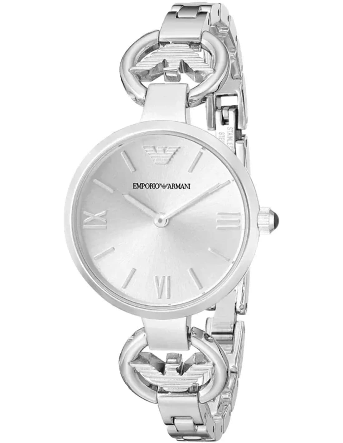 Montre Femme Emporio Armani Retro AR1772 Bracelet en acier inoxydable