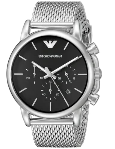 Montre Emporio Armani homme Classic maille milanaise AR1811