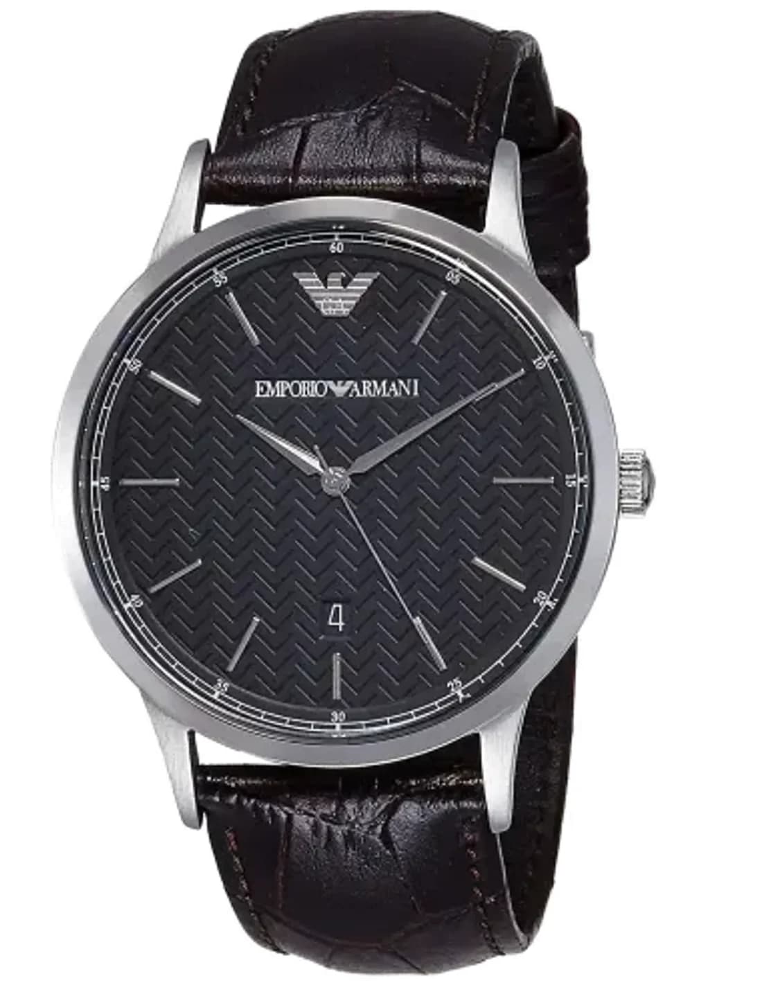 Montre Homme Emporio Armani Classic AR2480 Bracelet en cuir noir