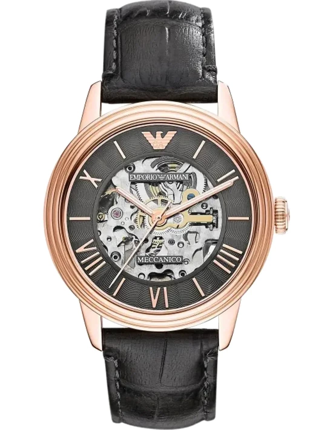 Montre Homme Emporio Armani Meccanico AR4670 Squelette