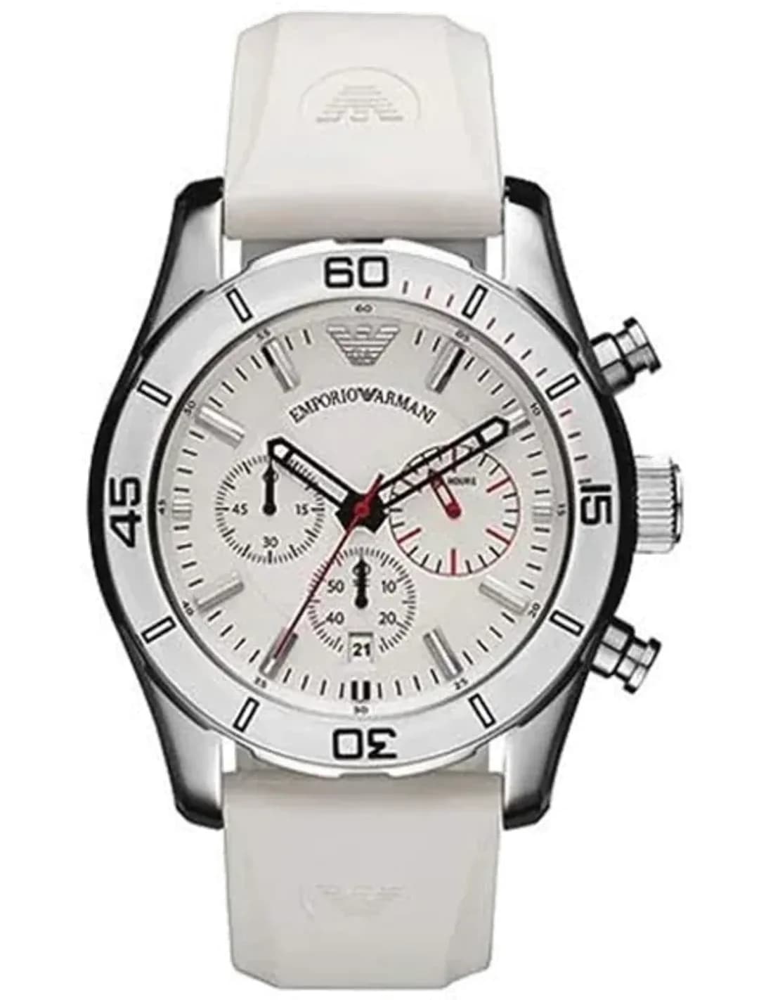 Montre Homme Emporio Armani AR5947 Blanc