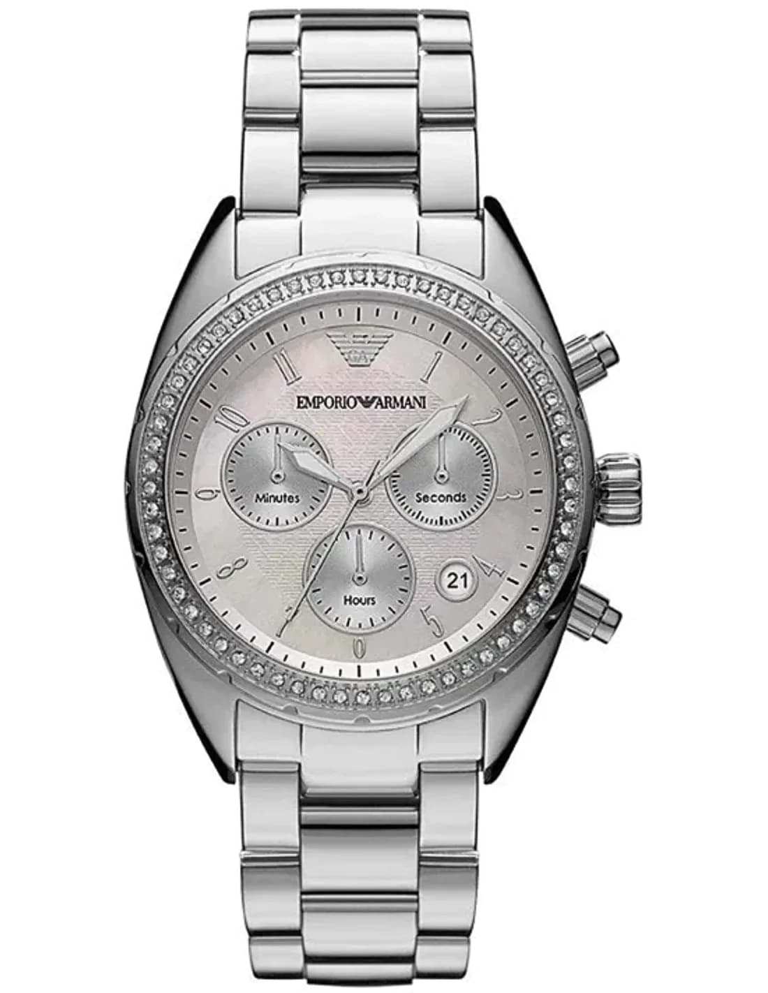 Montre Femme Emporio Armani Sportivo AR5959 à cadran nacré