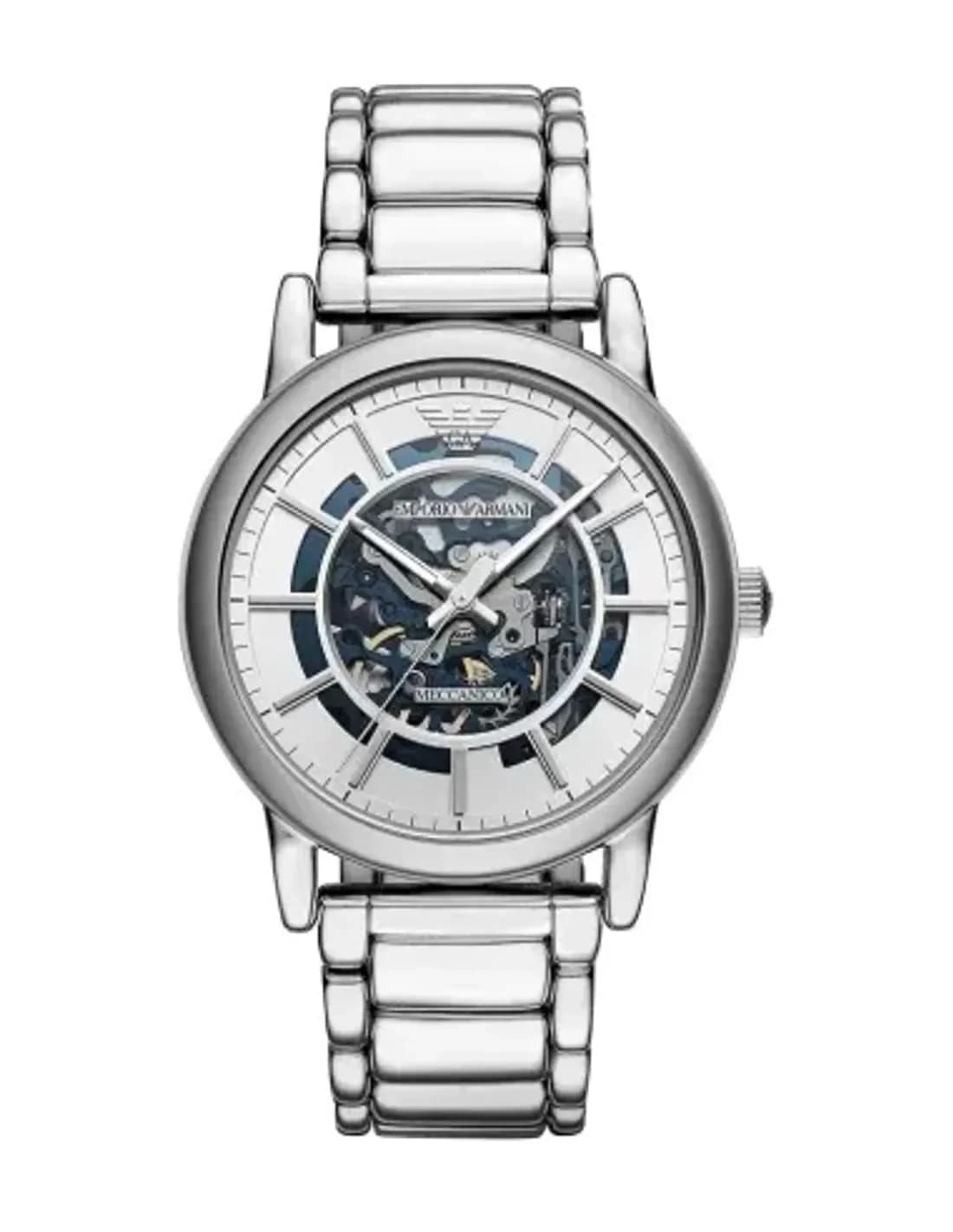 Montre Homme Emporio Armani Meccanico AR60006 Bracelet en acier inoxydable