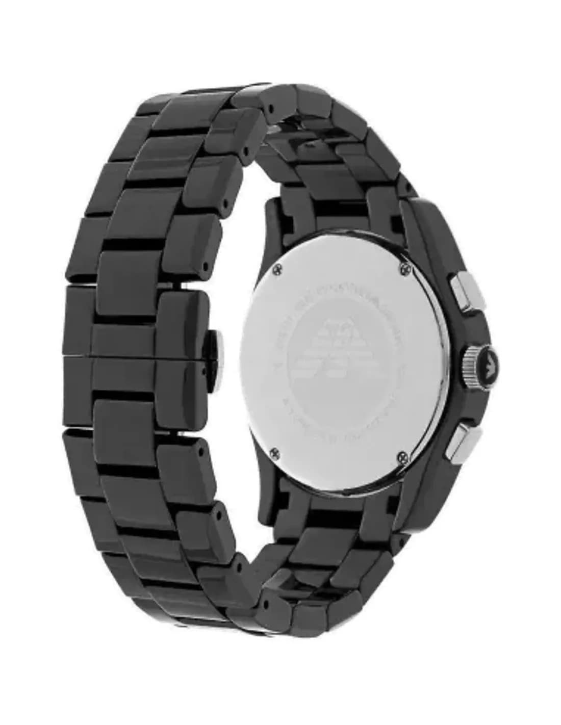 Montre Homme Emporio Armani AR6094 Chronographe Avec noir Acier
