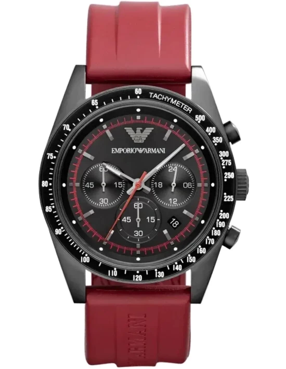 Montre Homme Armani Sportivo AR6114 Rouge