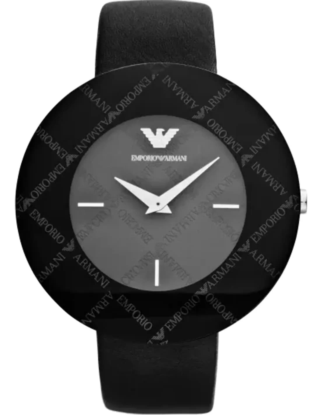 Montre Femme Emporio Armani Donna AR7341 Grand boîtier en acier noir