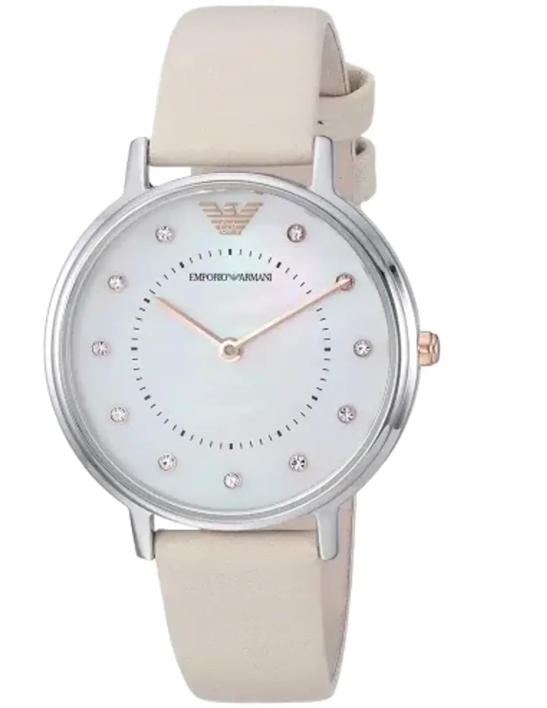 Montre Femme Emporio Armani Kappa AR80001 Beige