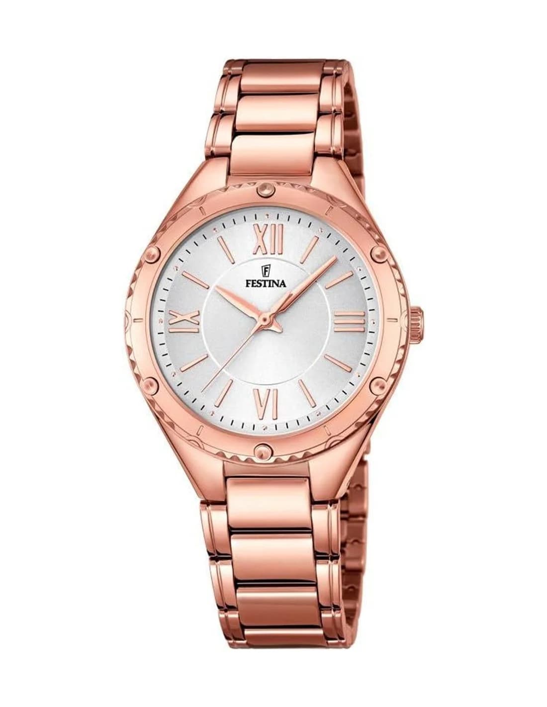 Montre Femme Festina F16922/1 Finition Or Rose