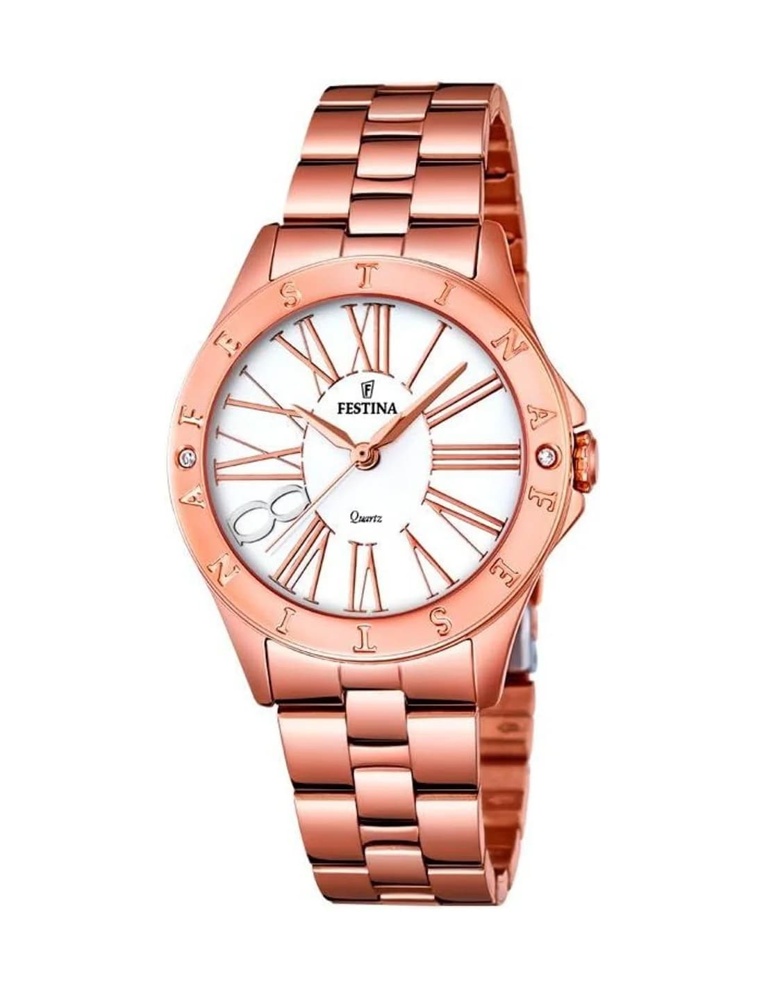 Montre Femme Festina F16926/1 Boyfriend Or Rose