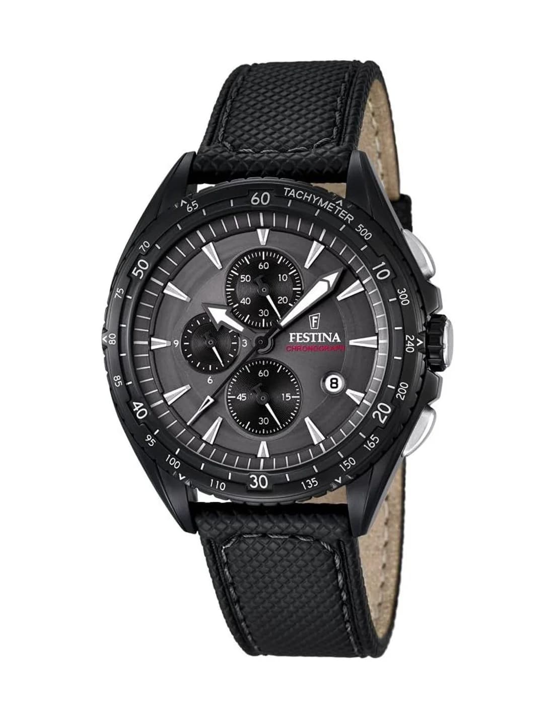 Montre Festina F16847/2 Sport Noir en Acier Inoxydable
