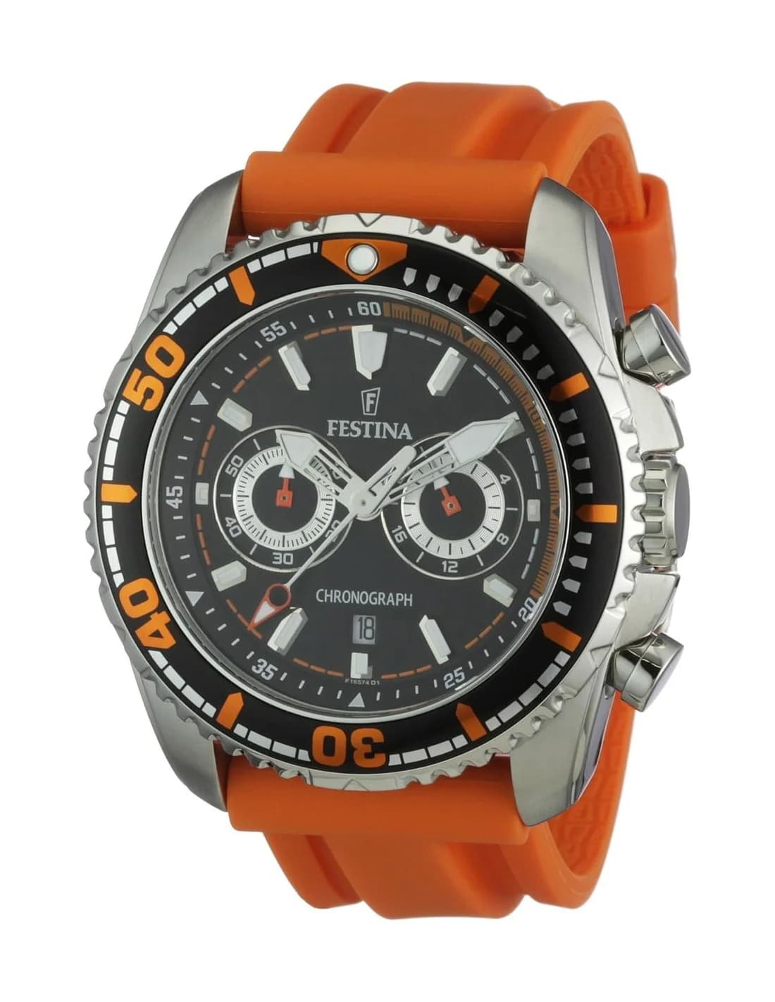 Montre Homme Festina Chrono Bike F16574/2 Orange