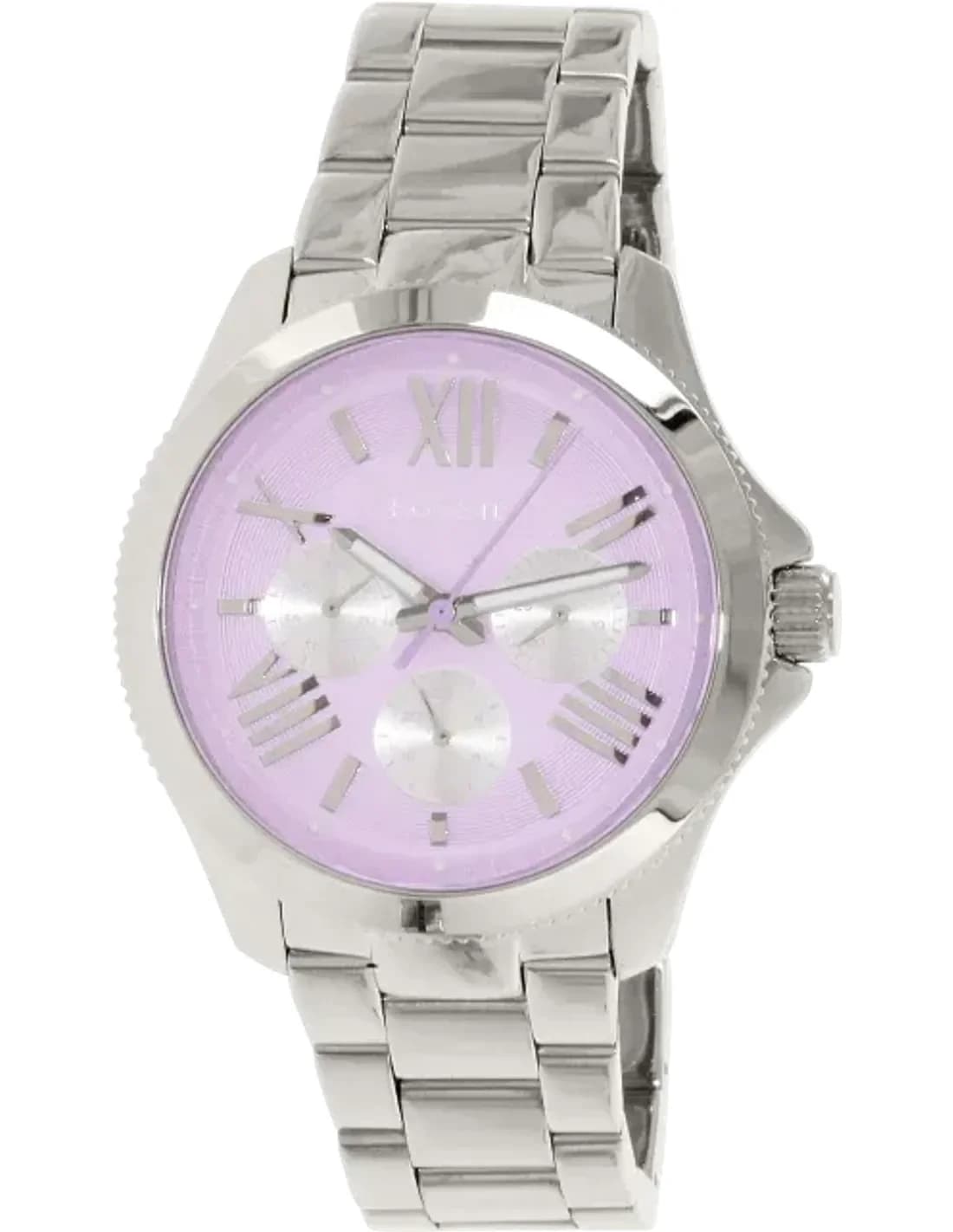 Montre Femme Fossil Cecile AM4555 Cadran couleur lavande à index argentés
