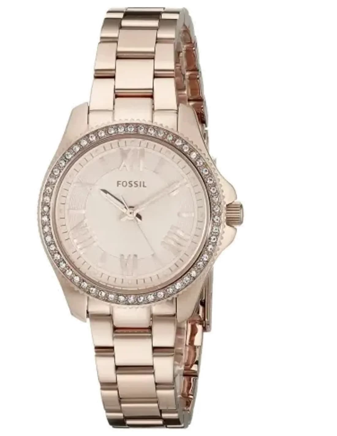 Montre Femme Fossil Cecile AM4578 Or Rose