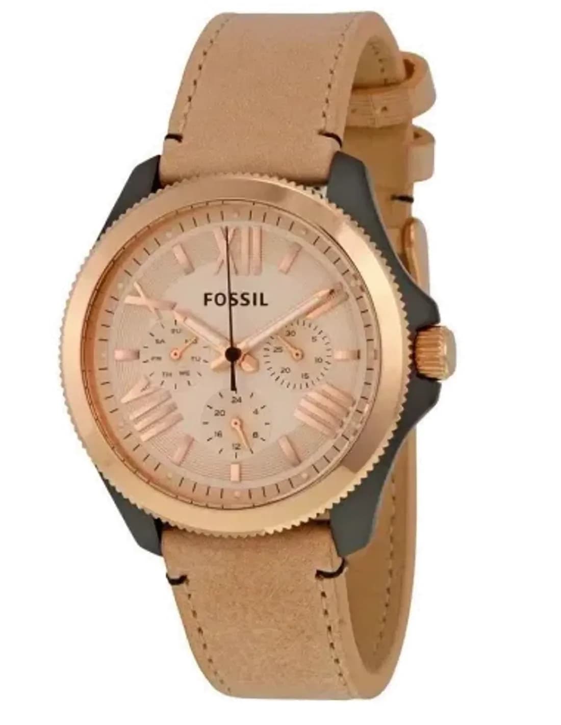 Montre Femme Fossil Cecile AM4624 Beige