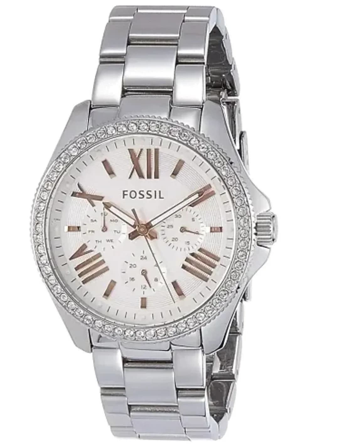 Montre Femme Fossil Cecile AM4629 Argent