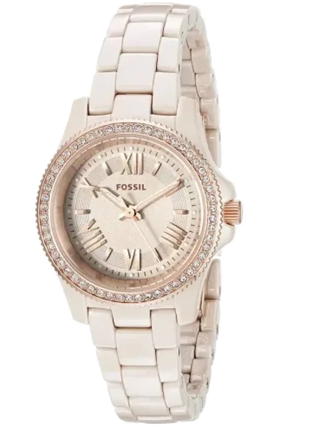 Montre Femme Fossil Cecile CE1090 Blanc