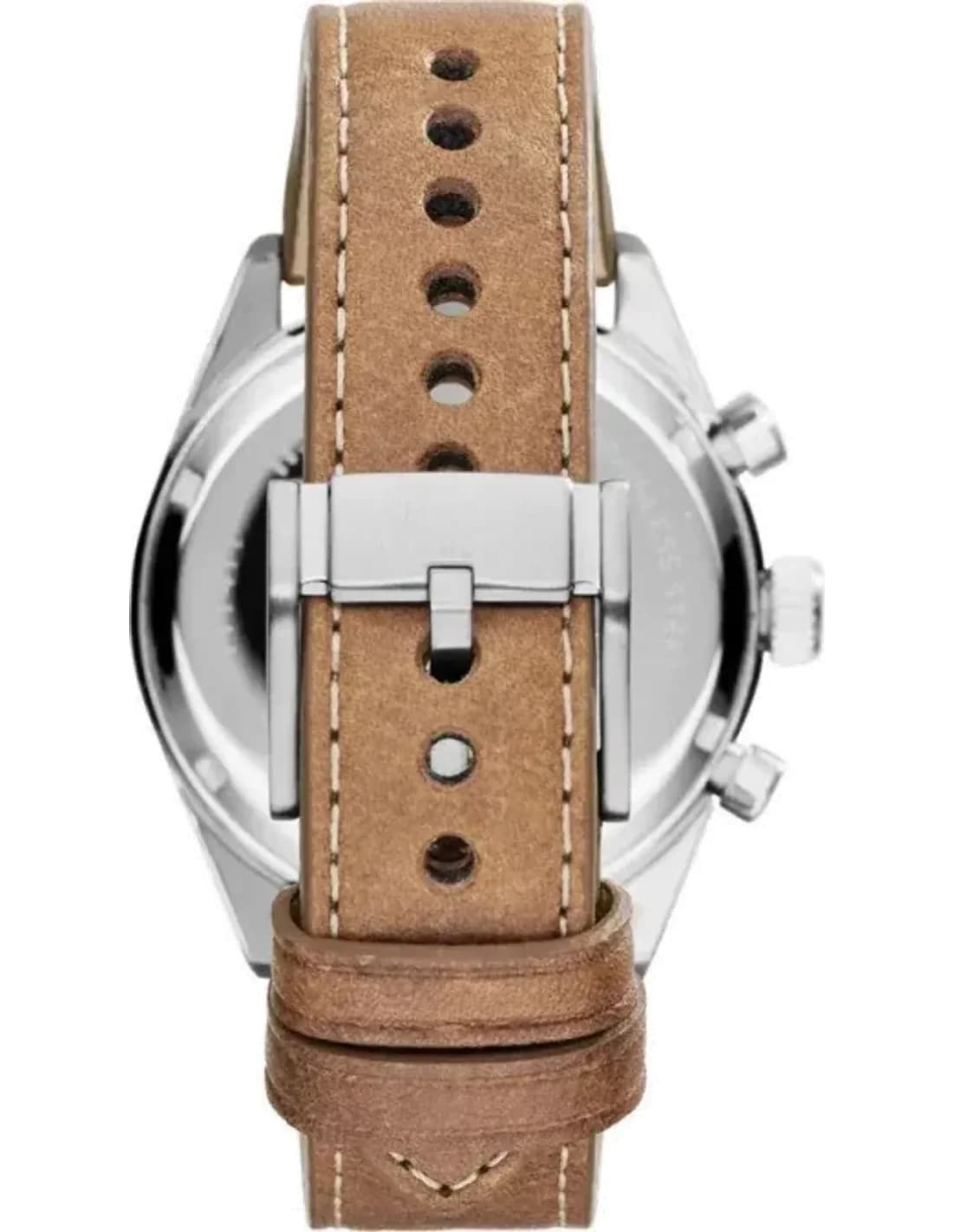 Montre Homme Fossil Del Rey CH2952 Cadran beige et compteurs bleus