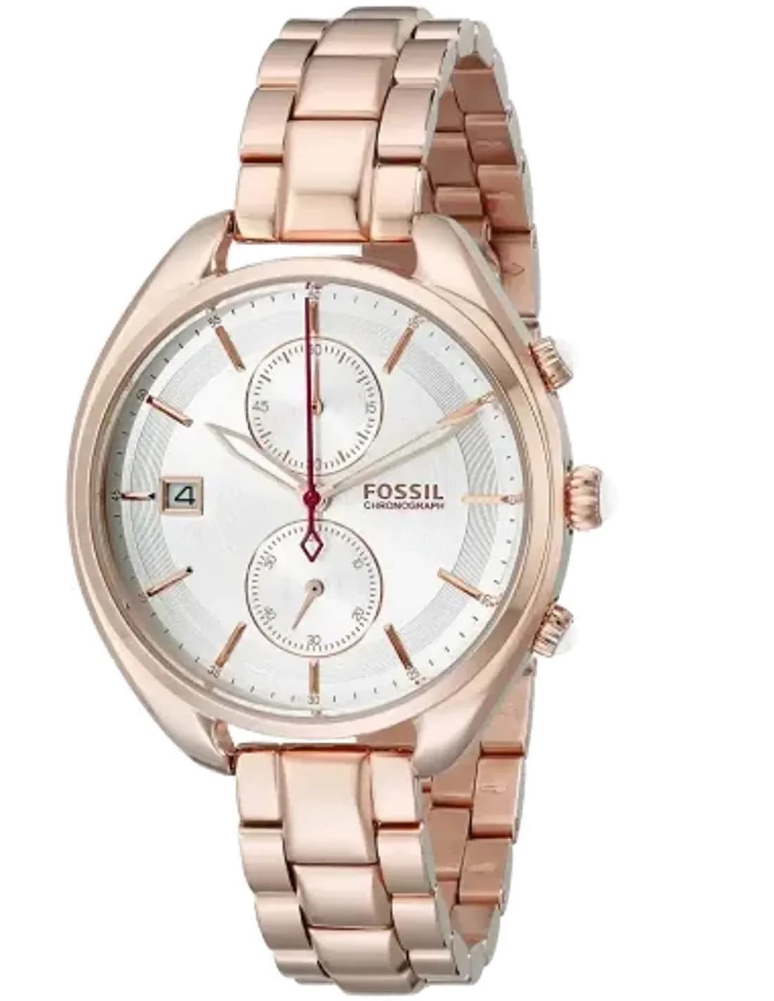 Montre Femme Fossil CH2977 Or Rose Bracelet acier