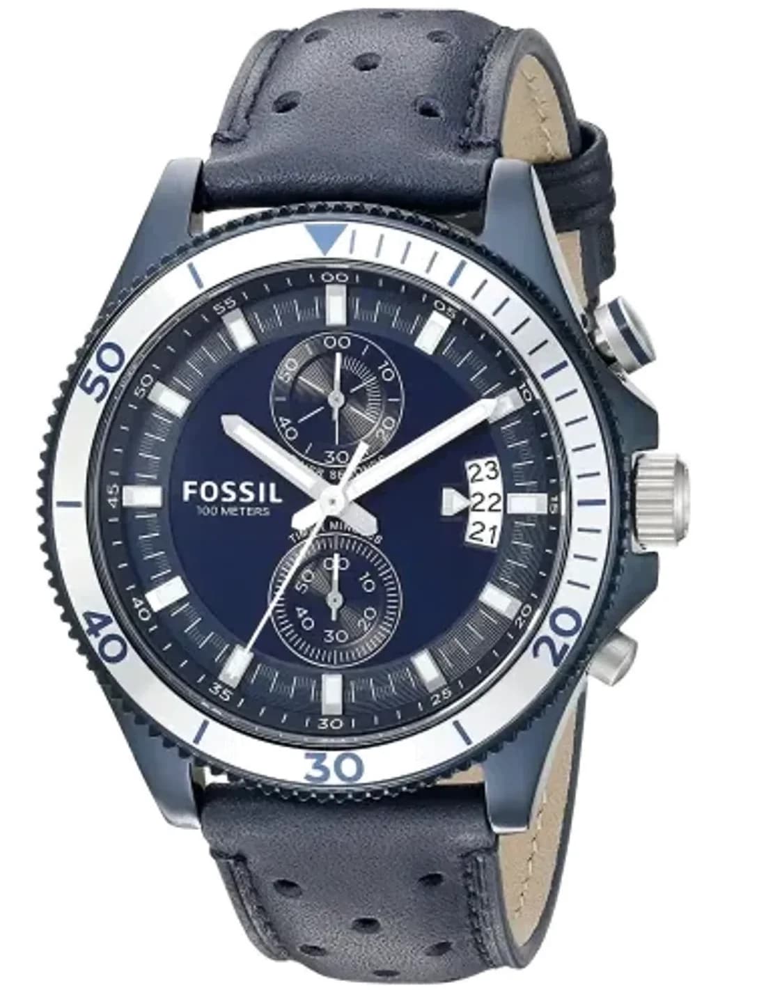 Montre Homme Fossil Wakefield CH3012 Bleu