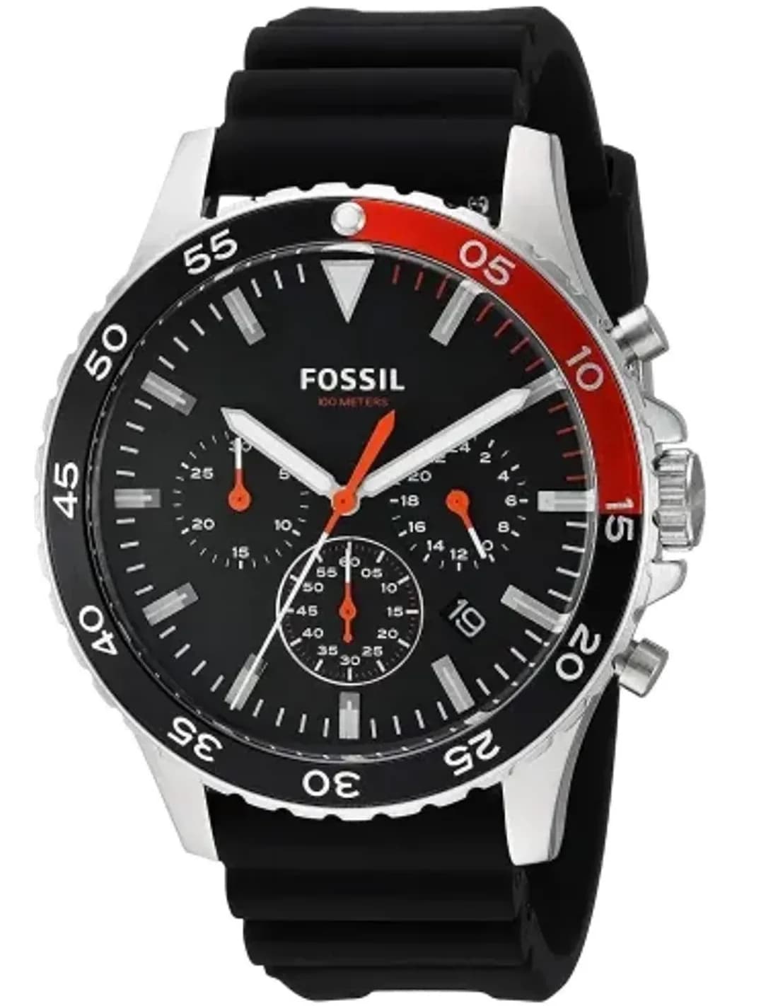 Montre Homme Fossil Crewmaster CH3057 Noir