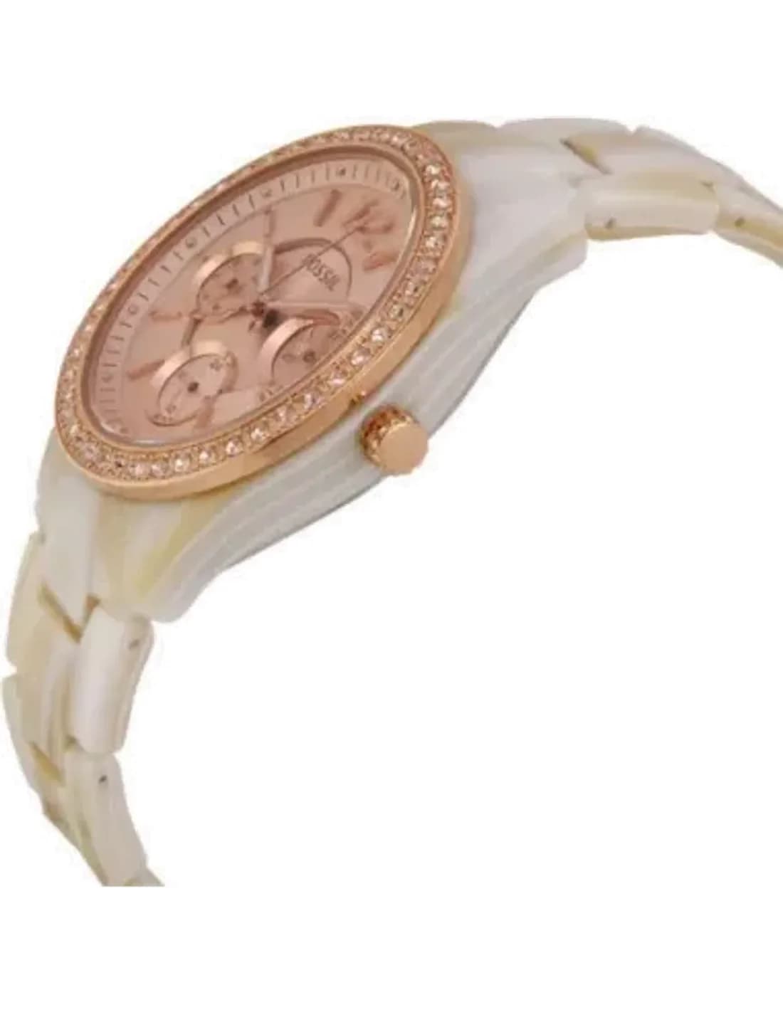 Montre Femme Fossil Stella ES3578 Blanc