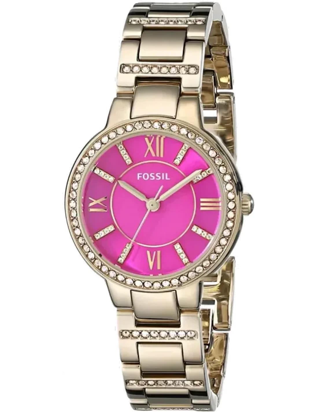 Montre Femme Fossil Virginia ES3651 Bracelet en acier inoxydable doré