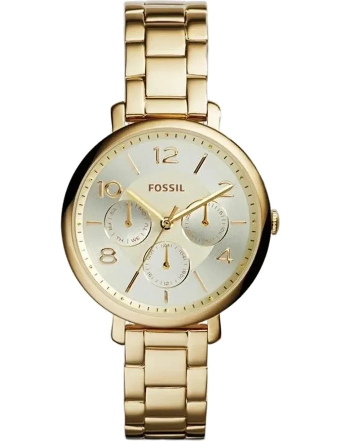 Montre Fossil ES3667 acier inoxydable cadran doré