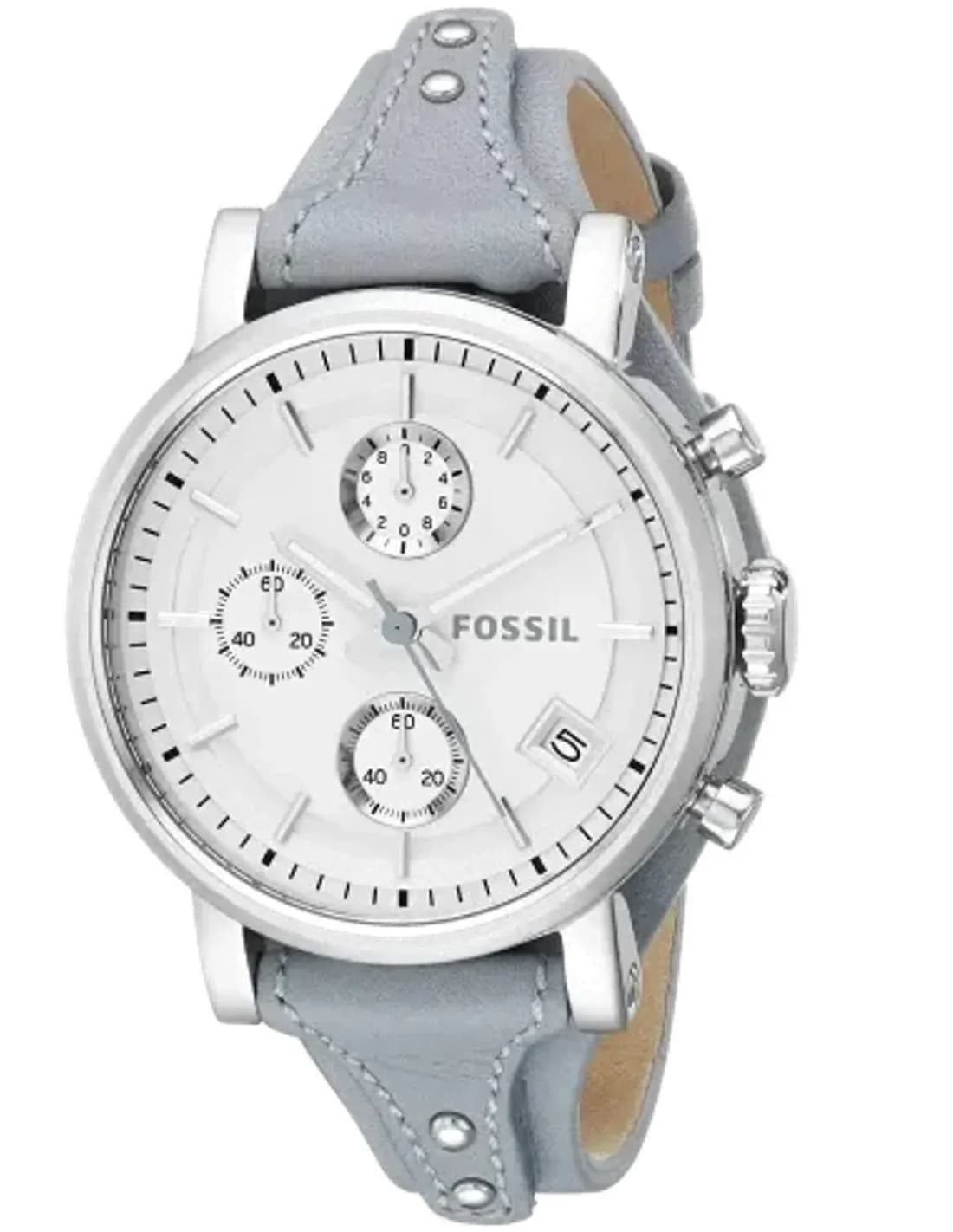 Montre Femme Fossil Original Boyfriend ES3820 Bleu