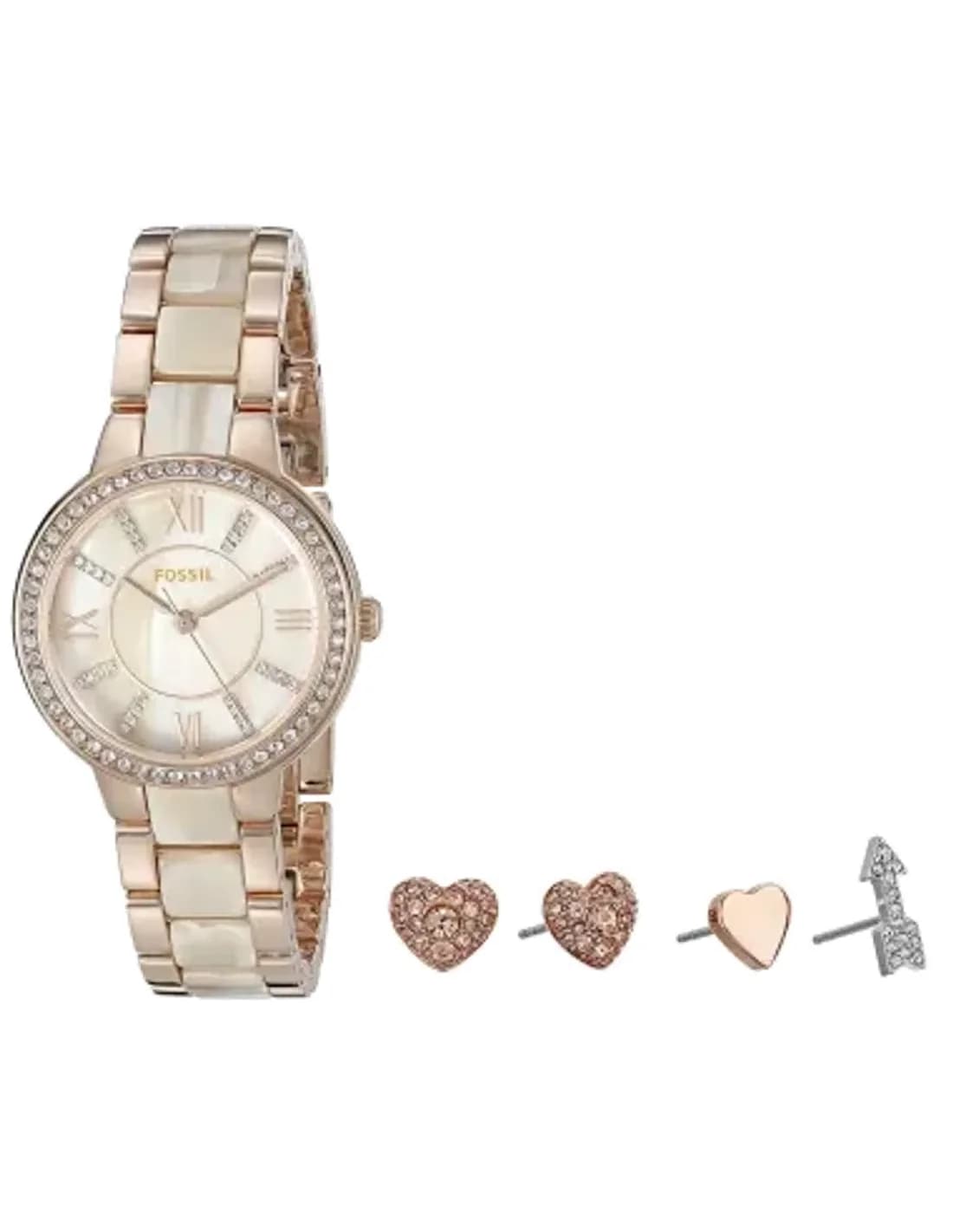 Montre Femme Fossil Virginia ES3965SET Or Rose