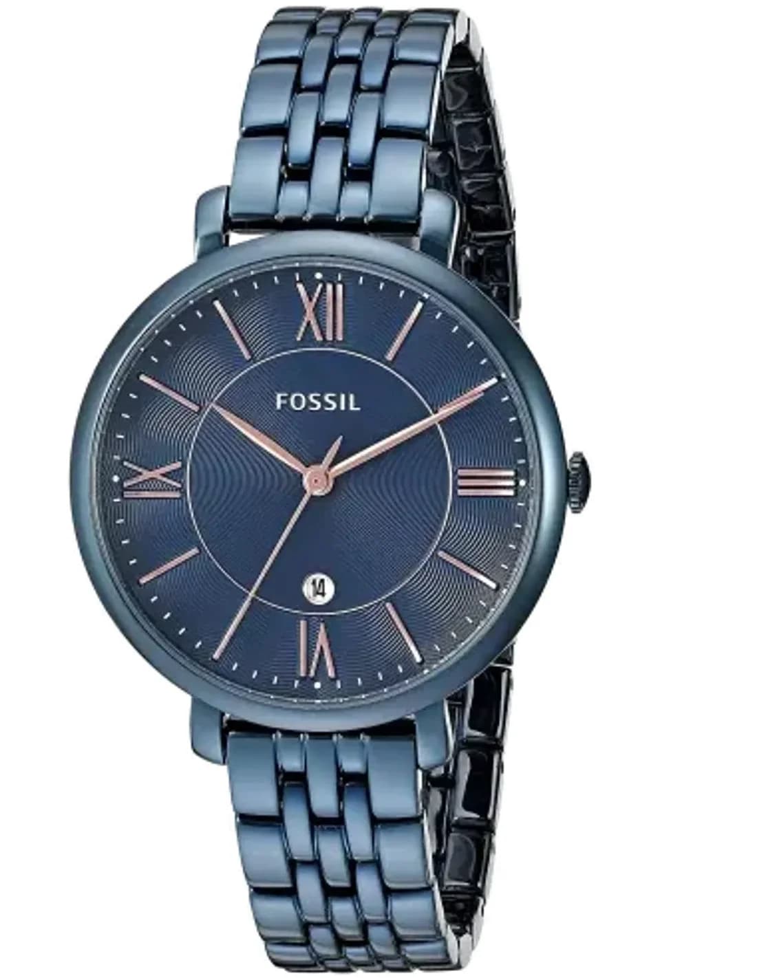 Montre Femme Fossil Jacqueline ES4094 Bleu