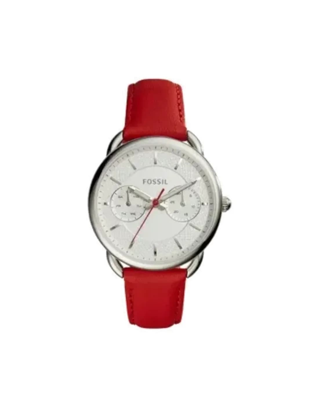 Montre Femme Fossil Tailor ES4122 Rouge